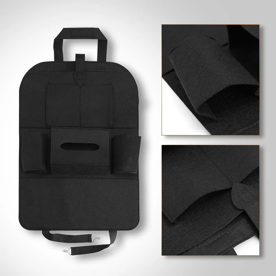 car backseat organizer black